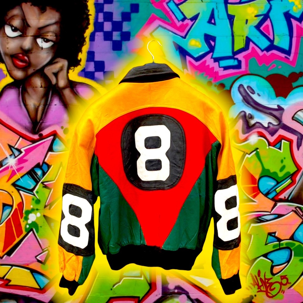 💎 ViNTaGe 💎 MiCHeaL HoBan 🎱8-BaLL JaCKet 🧥